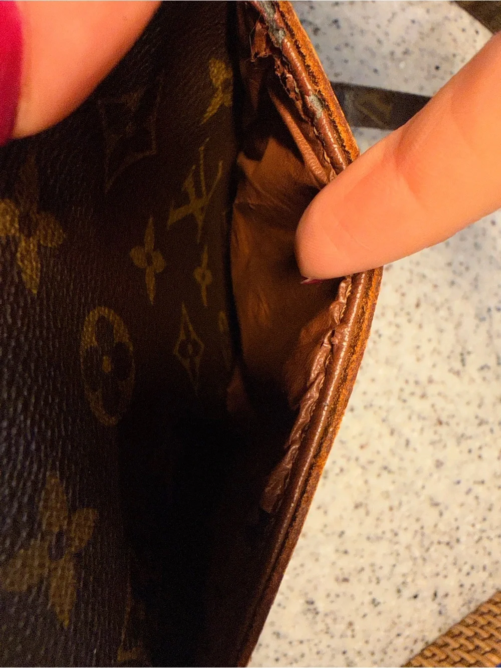 Louis Vuitton Vintage Monogram Danube 21 Crossbody